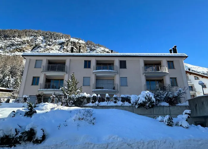 Attika - 85m2, Holz, Ausblick, Mit Garage - Me17-a Pontresina