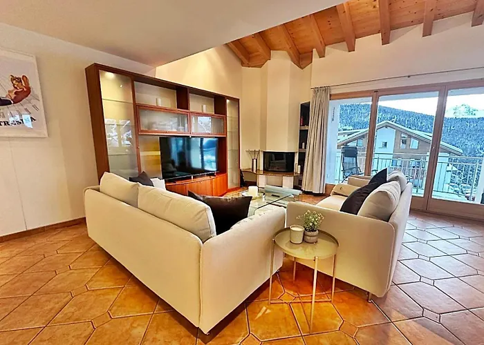 Apartment Attika - 85m2, Holz, Ausblick, Mit Garage - Me17-a *