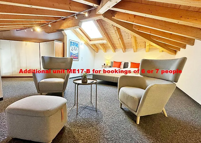 Apartment Attika - 85m2, Holz, Ausblick, Mit Garage - Me17-a